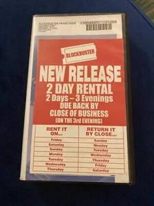 Van Helsing * Blockbuster VHS Rental 2004 * Providence RI - Picture 1 of 5