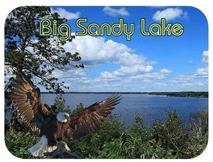 Großer Sandy Lake Kühlschrankmagnet - Bild 1 von 1