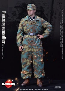 UJINDOU UD9014 1/6 Panzergrenadier Normandia 1944 Uniforme Mimetica Italiana - Foto 1 di 12
