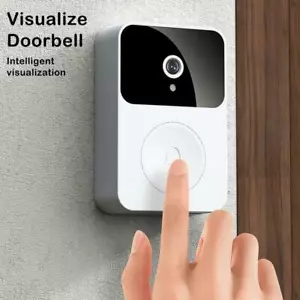 Smart Wireless WiFi Video Doorbell Phone Camera Door Bell Ring Intercom Security - Picture 1 of 12