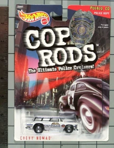 Hot Wheels 1999 Cop Rods, Chevy Nomad, City of Pueblo Colorado - Picture 1 of 1