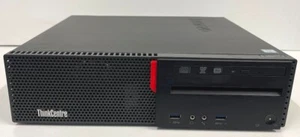 LENOVO THINKCENTRE M700 PC DESK SFF INTEL CORE I3-6100 RAM 8 HDD500GB WIN 10 PR - Afbeelding 1 van 4