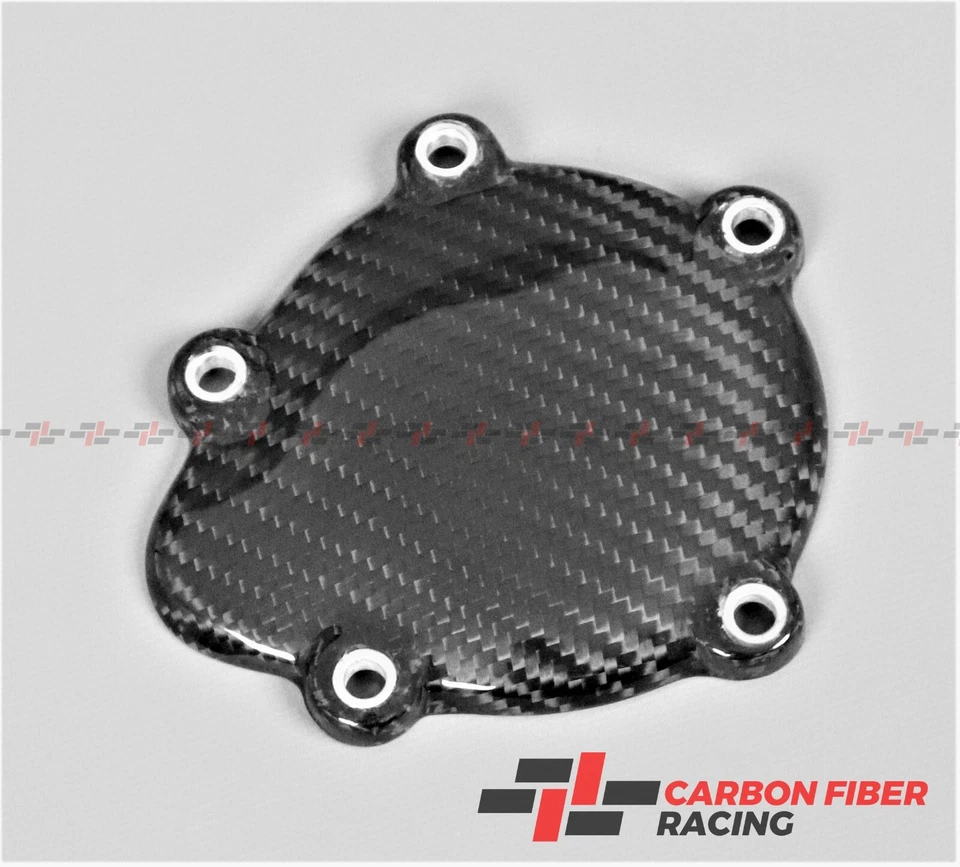 2004-2009 MV Agusta Brutale Crank End Cover - 100% Carbon Fiber - Image 1 of 2