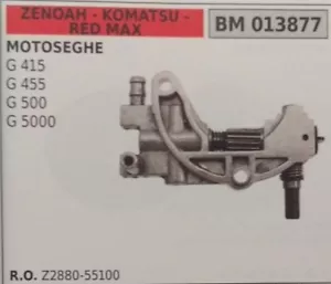 Z288055100 POMPA OLIO MOTOSEGA ZENOAH KOMATSU RED MAX G 415 455 500 5000 - Imagen 1 de 1
