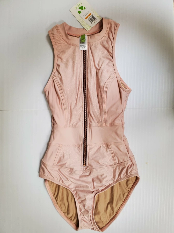 Next Womens Feeling Fine Malibu One Piece Swimsuit Blush Pink Size Small