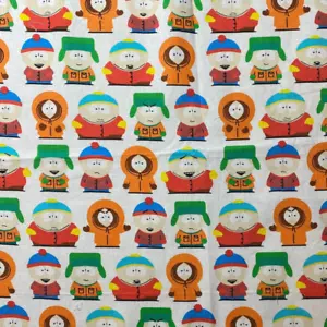 South Park Cotton Fabric by Spring Creative Quilt, Craft, Sew - Two Pieces - Picture 1 of 3