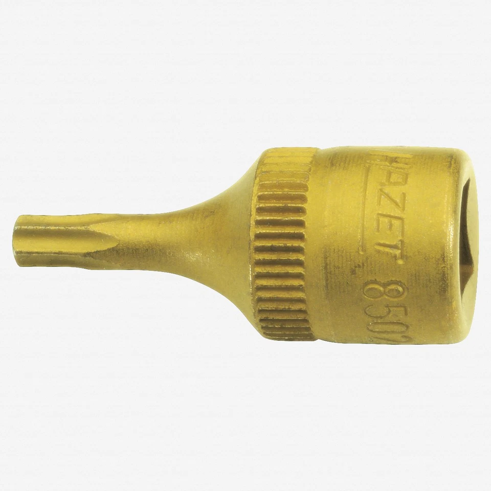 Hazet 8502-T27 T27 Torx Titanio-Nitruro 1/4" Zócalo Foto 1 de 1