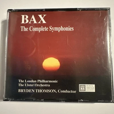 Bax: Complete Symphonies Nos. 1-7.Bryden Thomson ULTRA RARE 5 CD SET - Image 1 of 2