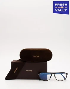 RRP €290 TOM FORD TF5751-B Eyeglasses Blue Light Blocking Logo Made in Italy - Picture 1 of 10