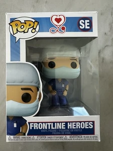 NEW Funko Pop Frontline Heroes SE Male Doctor Nurse - Picture 1 of 5
