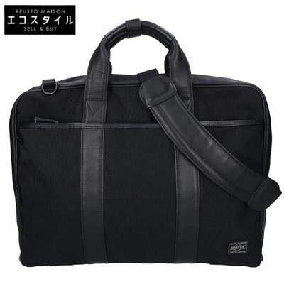 USED BAG PORTER 125-044990 TAG 2WAY BRIEFCASE Turk Briefcase Business Bag - Image 1 of 4
