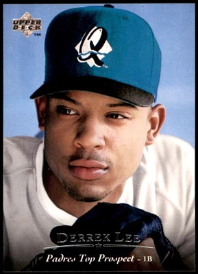 Derrek Lee 1995 Upper Deck Minor League #66 Rancho Cucamonga Quakes MLB LEER Foto 1 de 2