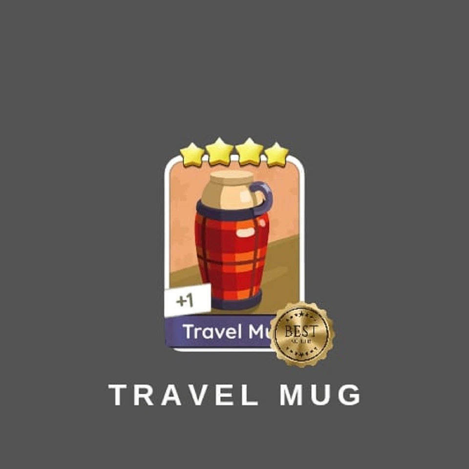 Travel Mug - Mono_poly_Go 4 Star Stickers ⚡️ FAST SEND ⚡ - Image 1 of 1