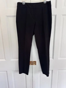 THE LIMITED DRESS PANTS Size 10 POLY/RAYON BLEND BLACK ZIP FRONT NWOT - Picture 1 of 4