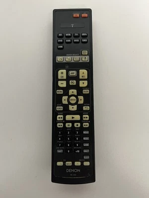 Denon Remote Control - RC-1170 - AV Receiver - GENUINE + TESTED & WORKING - Image 1 of 3