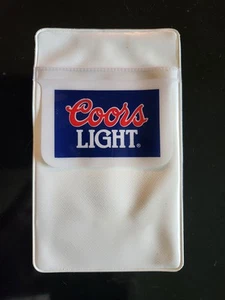 COORS Light Beer Vintage Advertising POCKET PROTECTOR Nice NEVER USED Condition - Picture 1 of 3