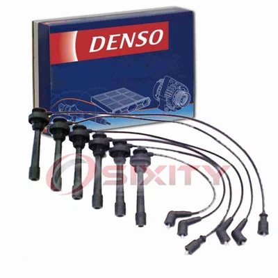 Denso Spark Plug Wire Set for 2001-2004 Mitsubishi Montero Sport 3.0L 3.5L uh - Image 1 of 4