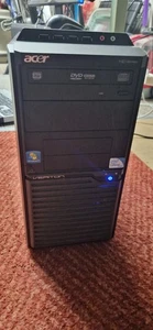 Acer Veriton M265 desktop PC - Windows 7 - Intel Dual Core E3300 2.50 GHz - Picture 1 of 2