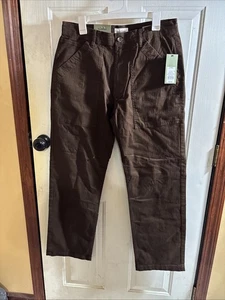 Goodfellow & Co. Men's Brown Relaxed Utility Pants, 31WX32L, NWT - Picture 1 of 4