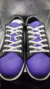 BSI Women's Classic Size 9 Black/Purple Bowling Shoes - Picture 1 of 4
