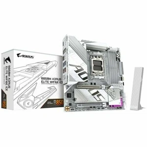 Scheda Madre Gigabyte B850M AORUS ELITE WIFI6E ICE AMD AMD AM5 - Afbeelding 1 van 10