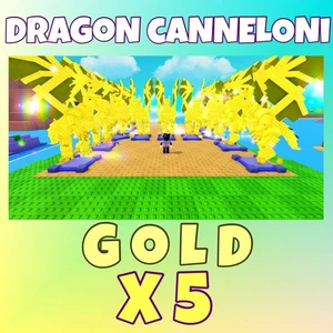Plants Vs Brainrots - Gold Dragon Canneloni x5 - Imagen 1 de 2