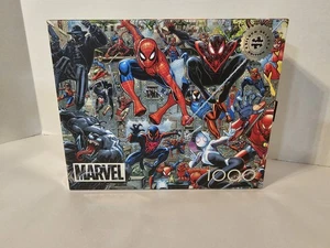 NUEVO Puzzle Marvel Spider-Man Spider-Verse Buffalo Silver Select Edition 1000 piezas - Imagen 1 de 11