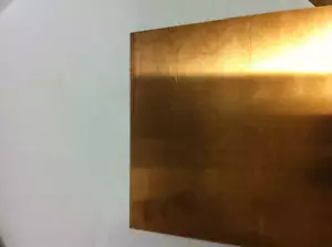 Quality Copper sheet 1.0mm thick 300mm x 100mm - Picture 1 of 1