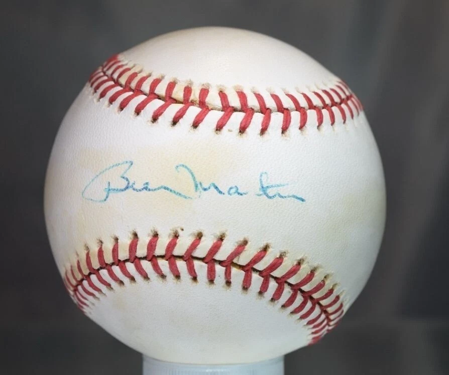 Billy Martin Signed Jsa Authentic Macphail American League Baseball Autograph - Image 1 of 1