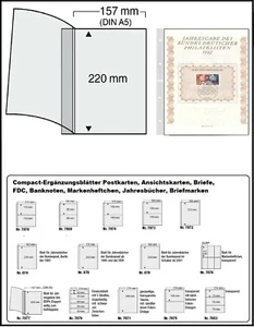 5-SAFE-7877-Hojas Complementarias-Compacto-Doble Cara-Edición Anual-BDPh - Imagen 1 de 6
