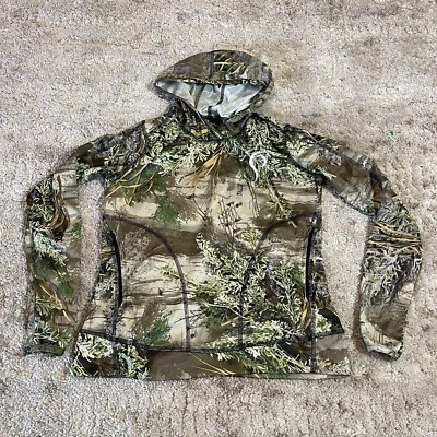 Prois Ropa de Caza Sudadera con Capucha Mujer Pequeña Verde Camuflada Ligera Caza Exterior Foto 1 de 4