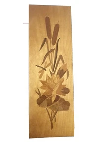 Intarsienbild aus Edelhölzern 60-ziger Jahre - Bild 1 von 1