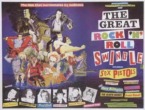 THE GREAT ROCK 'N' ROLL SWINDLE Movie POSTER 27x40 B Malcolm McLaren Steve Jones - Picture 1 of 1