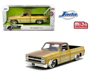 Jada 1:24 Just Trucks 1985 Chevrolet C10 Pickup w/ JD3 Wheels Patina Rust 35861 - Picture 1 of 1