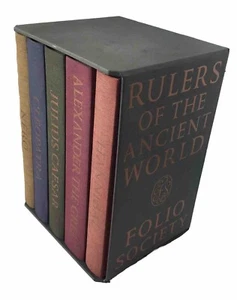 Rulers of the Ancient World by FOLIO SOCIETY 1998 5 Volumes RARE Box Set - Picture 1 of 18