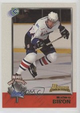 1998-99 Bowman CHL Mathieu Biron #154