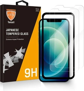 TANCELL Displayschutzfolie kompatibel mit iPhone 12 kompatibel mit iPhone 12 Pro - Bild 1 von 9