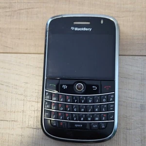 BlackBerry Bold 9000 Black Smartphone Not tested No battery For parts only - Photo 1 sur 3