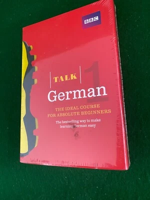 BBC TALK GERMAN LANGUAGE COURSE 1 BEGINNERS CD'S AND BOOK ~ NEW AND SEALED - Image 1 of 4