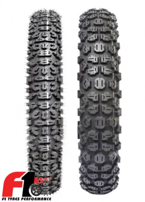 Coppia Gomme Moto Enduro Rebel XENDURO 01 80/90-21 48P + 110/80-18 60P - Immagine 1 di 4