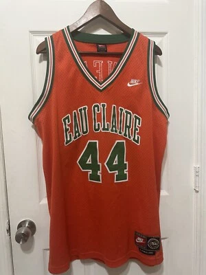 Camiseta deportiva vintage Nike Jermaine O’Neal EAU CLAIRE grande  Foto 1 de 4