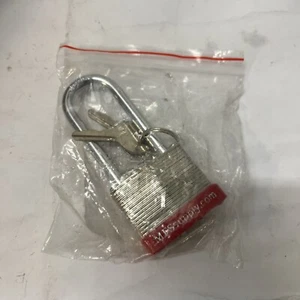 Padlock 40mm Long Shackle Qty 1 - Picture 1 of 2