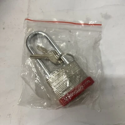 Padlock 40mm Long Shackle Qty 1 - Image 1 of 2