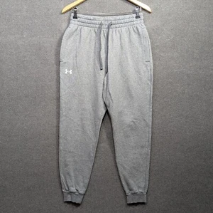 Pantalones de chándal Under Armour Rival de vellón para hombre calce medio suelto gris - Imagen 1 de 11