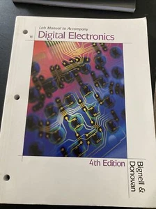 Digital Electronics (1999, Merchandise, Other, Lab Manual) - Imagen 1 de 4