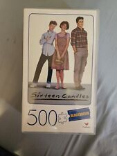 👑 SIXTEEN CANDLES 500-Piece Puzzle in Plastic Retro Blockbuster VHS Video Case
