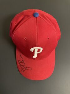 Jim Thome Autographed Philadelphia Phillies Hat COA