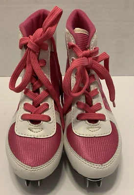 Blade Runner Zig Zag Patines de Hielo Blanco/Rosa 11J Niñas Doble Hoja Principiante Foto 1 de 4