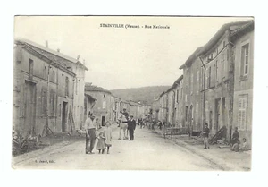 Stainville France - Rue Nationale Vintage Postcard - Picture 1 of 2