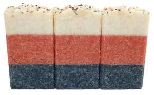 Three salts, all natural handmade soap. A Great Salt soap bar. You get (3) bars - Picture 1 of 4